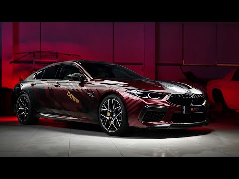 Видео: BMW M8 что стало с плёнкой через 2 года? Оклейка M5 в градиент.