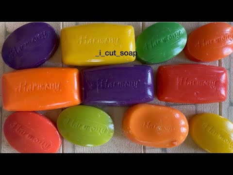 Видео: ASMR cutting dry soap/soap carving/relax video/резка сухого мыла