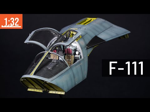 Видео: Как выглядит аварийно-спасательная кабина F-111? ResKit 1:32