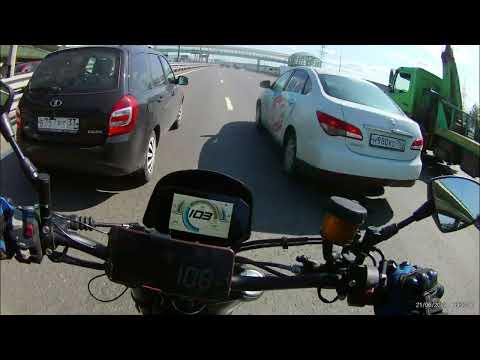 Видео: Voge 500AC. Установил 16ю ведущую звезду(тест с GPS). Результат меня удивил( максималка+передачи)!