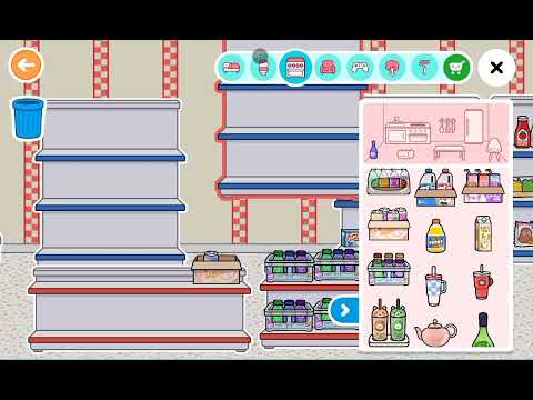 Видео: Обустройство магазина линивца 🦥🛍️🏪Toka Boka 🐭🛍️