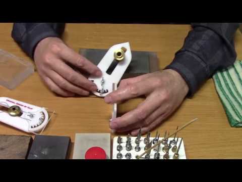 Видео: Изготовление и заточка штихелей. Часть 4. Болштихель