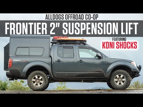 Видео: Установка и обзор 2-дюймового подъемника Frontier от Alldogs Offroad