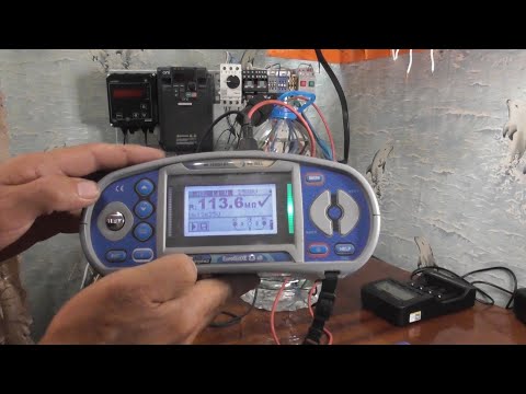 Видео: Сопротивление изоляции измерительных проводов Metrel