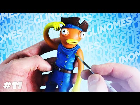 Видео: ЛЕПЛЮ КАРАСЯ(FISHSTICK) ИЗ FORTNITE