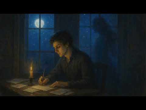 Видео: О чем в тиши ночей... (Майков) [What, in the Quiet Night... (Maykov)] (Suno AI)
