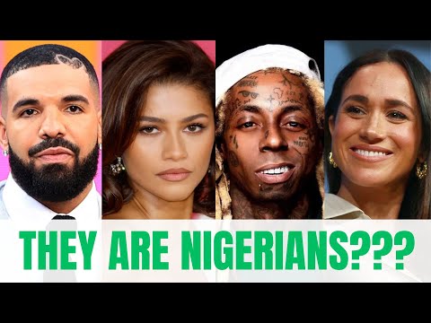 Видео: Голливудские знаменитости из Нигерии