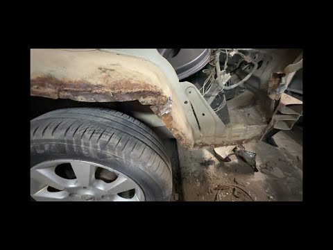 Видео: Кузовные будни#1 Ремонт Нисан Тиида