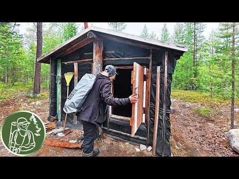 Видео: Одна в избе за Полярным кругом | Время белых ночей