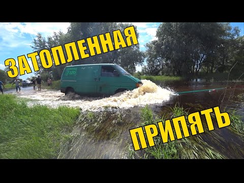 Видео: Экспедиция на затопленную р. Припять + рыбалка.