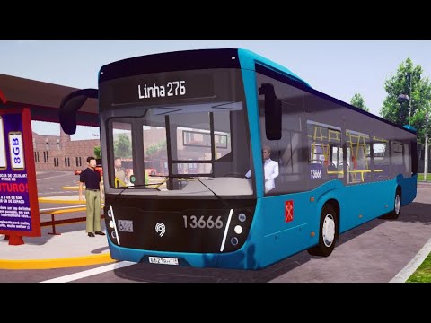 Видео: НЕФАЗ из Санкт-Петербурга в Proton Bus Simulatolar