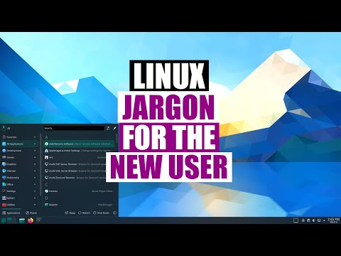 Видео: Впервые в Linux? Изучите жаргон!