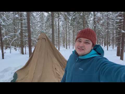 Видео: Легкая палатка типпи под печку