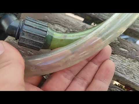 Видео: Про очистку шлангов внешнего фильтра.