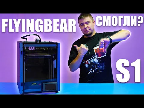 Видео: 🤦‍♂️ FLYING BEAR S1 - быстрый 3D принтер, НО... Мое мнение! #3d #3dprinting #3dprinter