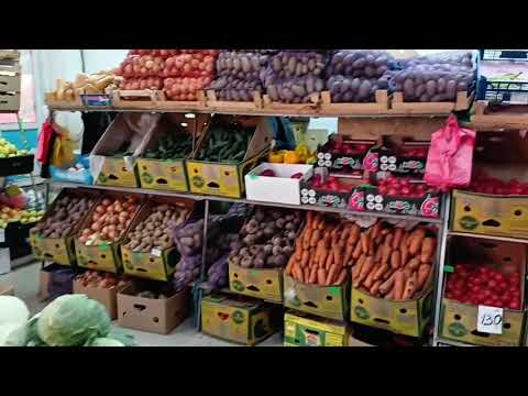 Видео: Крым. Бахчисарай. Розничный рынок овощей и фруктов. Цены от 08.10.25.
