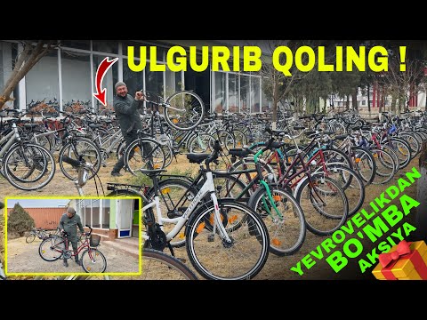 Видео: ГЕРМАНИЯ ВЕЛОСИПЕД ОЛИШГА УЛГУРИБ ҚОЛИНГ. КАТТА АКЦИЯ КЕТМОҚДА
