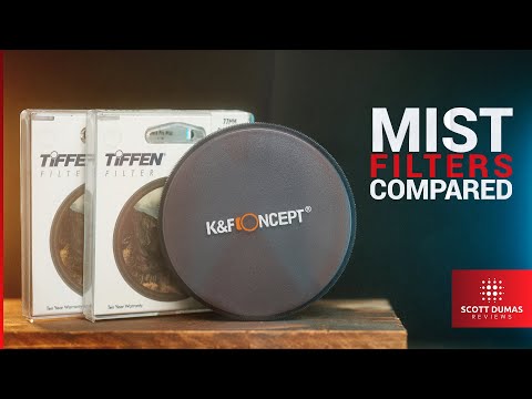 Видео: Фильтр K&F Concept Black Mist (в сравнении с Tiffen Black Pro Mist)
