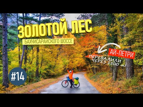 Видео: НА АЙ-ПЕТРИ НА ВЕЛОСИПЕДЕ С ЖЕНОЙ. Велопоход СОКОЛИНОЕ - ЯЛТА с ночевкой и палаткой.