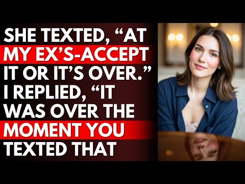 Видео: Она написала: «У моего бывшего — прими это, или всё кончено». Я ответил: «Всё кончено в тот момен...