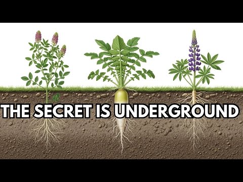 Видео: Оживите мёртвую почву с помощью этих 10 растений — без химикатов