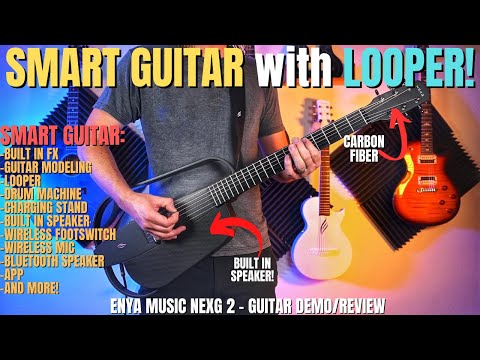 Видео: Умная гитара из углеродного волокна с лупером — обзор Enya Music NEXG 2
