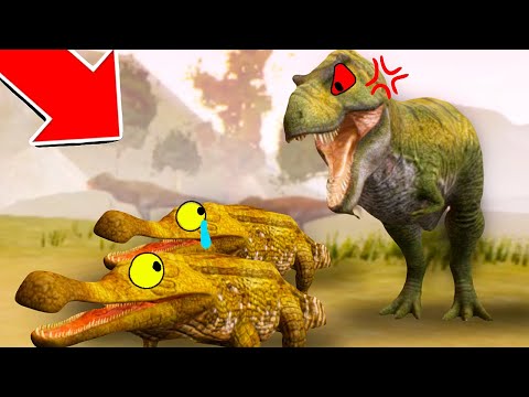 Видео: САРКОЗУХ - ОХОТА НА РЕКСА! THE CURSED ISLE #27