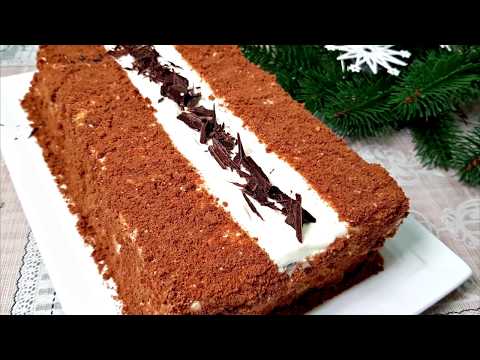 Видео: БЕЗ ДУХОВКИ. Обалденные ТОРТЫ на Новогодний Стол 2019 БЕЗ Возни!