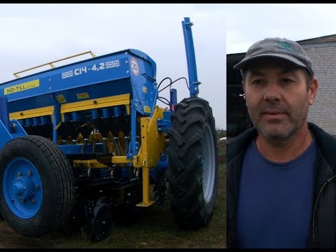 Видео: Сеялка СИЧ-4,2 + транспортное у-во. Фермер-агроном рекомендует!