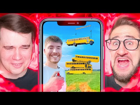 Видео: MRBEAST: СКОЛЬКО АВТОБУСОВ МОЖНО ПОСТАВИТЬ ДРУГ НА ДРУГА? РЕАКЦИЯ НА SHORTS С COFFI