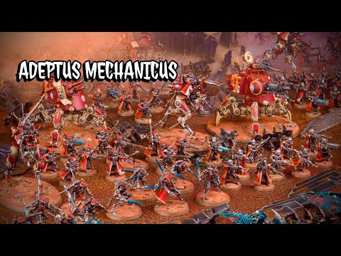 Видео: ADEPTUS MECHANICUS — Обзор модельного ряда Адептус Механикус WARHAMMER 40000