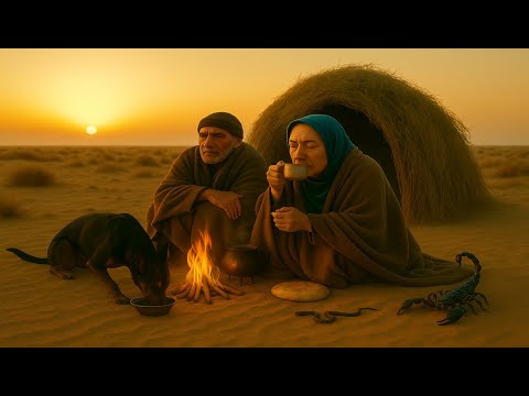 Видео: Борьба за выживание после самой холодной ночи в пустыне | Выпекаем кочевой хлеб