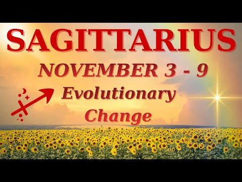 Видео: ♐ СТРЕЛЕЦ – ЕЖЕНЕДЕЛЬНОЕ ТАРО С 3 ПО 9 НОЯБРЯ | 🌈 Эволюционные изменения ✨ Радость вокруг вас!