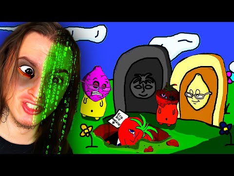 Видео: СМЕРТЬ СЕМЬИ ПОМИДОРА И ЛИМОНА!! (Ms. Lemons and Mr. Tomatos)