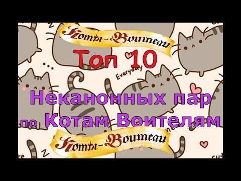 Видео: ТОП 10 Неканонных пар по Котам Воителям