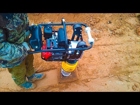 Видео: Вибротрамбовка бензиновая Vektor VRG-80. Подробный обзор, преимущества и тест