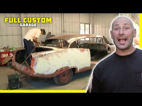 Видео: Oldsmobile 1955 года теперь кастомизирован! — Полный гараж кастомизации — Automotive Reality