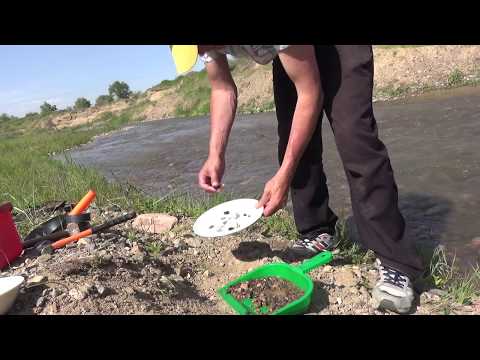 Видео: Мою на речке сапфиры и рубины