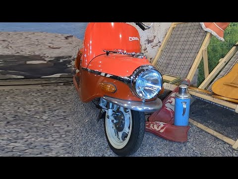 Видео: Культовый мотороллер Чехословакии. Чезета 501 и Чезета 502