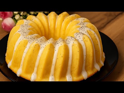 Видео: Японский лимонный пирог за 5 минут, о котором (к сожалению) НИКТО не знает!