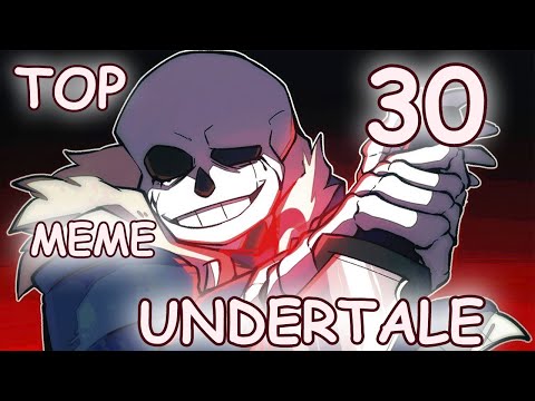 Видео: Top 30 meme Undertale/Топ 30 меме Андертейл