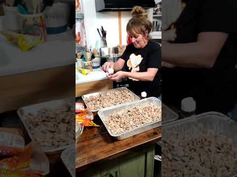 Видео: Хэллоуин или осенний Chex Mix — ваш выбор 😊🍁💜🍂🧡