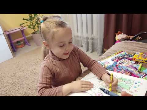 Видео: Веселі розмальовки
