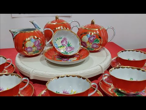 Видео: ТРИ ЧАЙНЫХ СЕРВИЗА . ДУЛЕВО , БАРАНОВКА И ДРУЖКОВКА. 