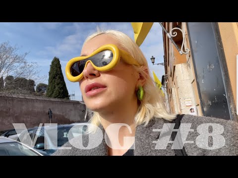 Видео: Vlog #8 Возвращение в Париж | Fashion-выставка в Помпиду | Работа в Риме