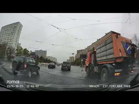 Видео: Driving in Moscow agglomeration: Восточный - Лефортово 21/10/2025 (timelapse 4x)