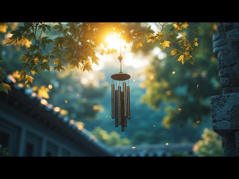 Видео: Zen Wind Chime Music 🌿 Звуки тибетской флейты для глубокого сна, медитации и релаксации