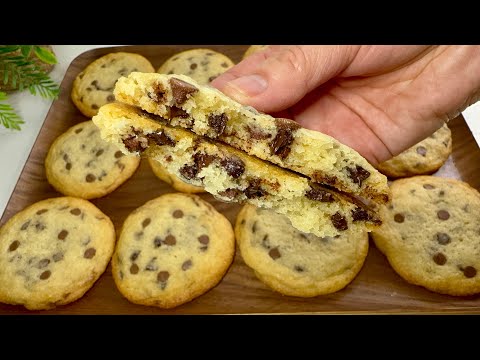 Видео: Печенье с Шоколадной Крошкой / Американское Печенье 🍪