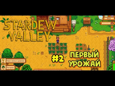 Видео: Stardew Valley #2 Первый урожай !