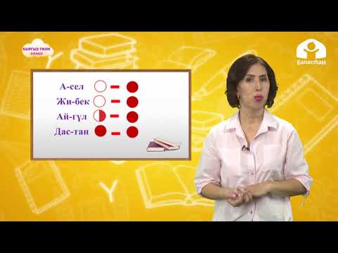 Видео: Кыргыз тили 2-класс  / Муун / ТЕЛЕСАБАК 30.10.20